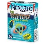 Nexcare Tattoo Waterproof Bandage, Wild Collection, Assorted Sizes 20 ct - 6 pk or 120 ct $18.99
