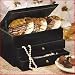 Velvet Jewelry Box With Cookies and Chocolate Truffles