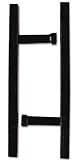 Black Rectangular Hardwood Tonfa 19 1/2