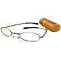 Able Vision FOLDING Readers Reading Glasses - Folding Thinline Gold