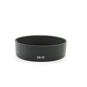 Premium Camera Lens Hood for the Nikon 18-55mm DX Nikkor Lens similar to HB-33 + Free DreamBargains Neckstrap!
