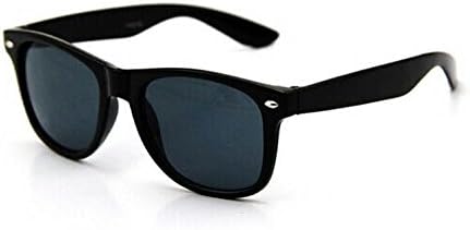 Sunglasses Retro new vintage style shades men women classic wayfarer styles Trendy Cool Sunglasses Unisex (Black)