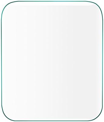 YuLuke Transparent 0.2mm Apple Watch Tempered Glass with Full Cover Edge Screen Protector Maximum Clarity And Touchscreen Accuracy For Apple Watch 42MM Screen Protector (42MM Transparent)