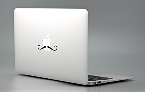 Moustache - Apple Macbook Laptop Sticker Decal Vinyl Mac Pro Air Retina 11" 13" 15" 17" Inch Skin Cover Birthday Christmas Gift