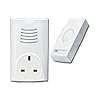 eSecure - Wireless PLUG IN Cordless Door Bell Chime DoorBell Massive Range