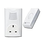 eSecure - Wireless PLUG IN Cordless Door Bell Chime DoorBell Massive Rangeby eSecure