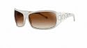 Angel Precious White Pearl Brown Sunglasses