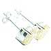 Citrine Oval Sterling Silver Stud Earrings