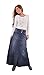 Style J Gorgeous Flares Long Denim Skirt