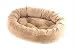 Extra-Large Pet Donut Bed, Khaki