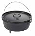 Lodge Logic 6-qt. Camp Dutch Oven with Lid - Black