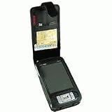 Krusell Handit Leather Case for Toshiba e800 e805 with clip