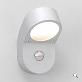 Astro Lighting Soprano Silver Pir Outdoor Wall Light 0576