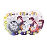 Sylvania DOT-it Black Silver Red 3 Pack Self-Adhesive Bright White LED Light