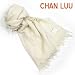 CHAN LUU チャンルー ストール Cashmere and Silk Scarf カシミア&シルクスカーフ 大判ストール マフラー エッグシェル アイボリー系 BRH-SC-140/Eggshell