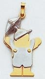 Boy flying a Kite Charm - XK827