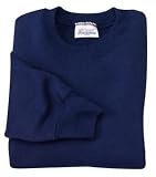 NEW Hanes ComfortBlend - Youth Crewneck Sweatshirt Deep Navy-XS