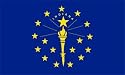 Indiana Nylon flag 2 ft. x 3 ft.