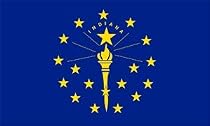 Indiana Nylon flag 2 ft. x 3 ft.