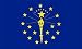Indiana Nylon flag 2 ft. x 3 ft.