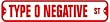TYPE O NEGATIVE STREET music street sign