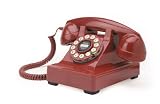 Ultra Retro Table Phone (Red) (5.5