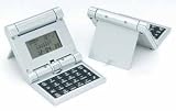 Silver Calculator and World Time Alarm Clock (Case of 100)