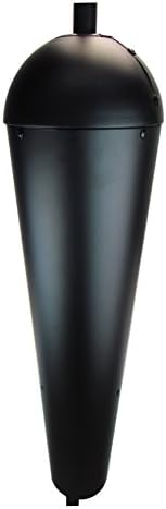 Newly Designed Squirrel Stopper Squirrel-Proof Metal Universal Baffle, Black