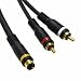 Cables To Go - 29125 - 6ft Velocity S-Video / RCA Audio Combination Cable