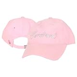Louisville Cardinals Womens Adjustable Rhinestone Baseball Hat - Pink