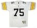 Joe Greene White Reebok NFL Premier 1976 Throwback Pittsburgh Steelers Jersey - Medium