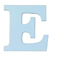 KidKraft Wood Letter - Sky Blue