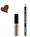 NYX London Lip Cream and Nude Beige Lip Liner (Bundle of 2 Items)- Perfect Pairings Collection