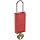 Master Lock 411 Series Zenex Lockout/Tagout Padlock, Keyed Alike, 3" Body Length, 1-1/2" Shackle Clearance