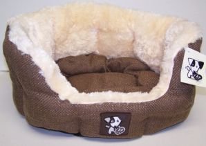 Multi Pet Yap Semmula Oval Bed 26in Dog Bed