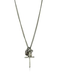 M.Cohen Handmade Designs Chain with Cross and Religious Charms