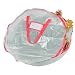 Household Essentials 2630 30-Inch Circular Wreath Bag with Red Trim
