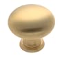Amerock BP1950H-BRB  Solid Brass Drawer Knob