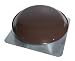 Broan 349BR 1000 CFM Roof Mount Powered Attic Ventilator, Brown Powder-Coated Steel Dome