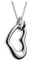 Sterling Silver Double Heart Pendants