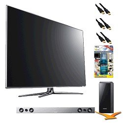 Samsung UN46D7000 46 inch 1080p 240hz 3D LED HDTV with HW-D551 - Home Theater Bundle
