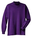 Port Authority - Interlock Knit Mock Turtleneck Purple-4XL