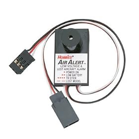 Hobbico Air Alert Battery Monitor Plane Locator from Airplane Battery Packs