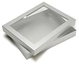 Pina Zangaro Camden Series Anodized Aluminum 8.5 x 11 x 1.5 Window Presentation & Storage Box