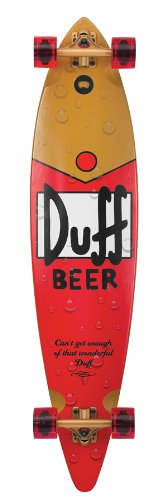 santa cruz simpsons duff pintail cruzer skateboard 99 x 435 inch cheap price