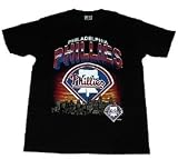 Philadelphia Phillies MLB Skyline Print Men's Black T-Shirt