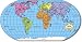Labeled World Practice Map: 30 maps