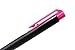Uni Uni-Ball Signo Knock Ballpoint Pen RT1 0.38mm, Black Ink, Black and Pink (UMN155C38B.13)
