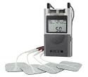 Experian Health Dual Combo Tens Unit and Muscle Stimulator System with Carrying Case, Electrodes, and Battery Included Amazing Pain Relief for Chronic Pain , Acute Pain , Back Pain , Fibromyalgia ,Sciatica, Osteo Arthritis and More