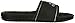 adidas Women's Adissage 2.0 Slides Sandal, Black/Silver/Shock Pink, 5